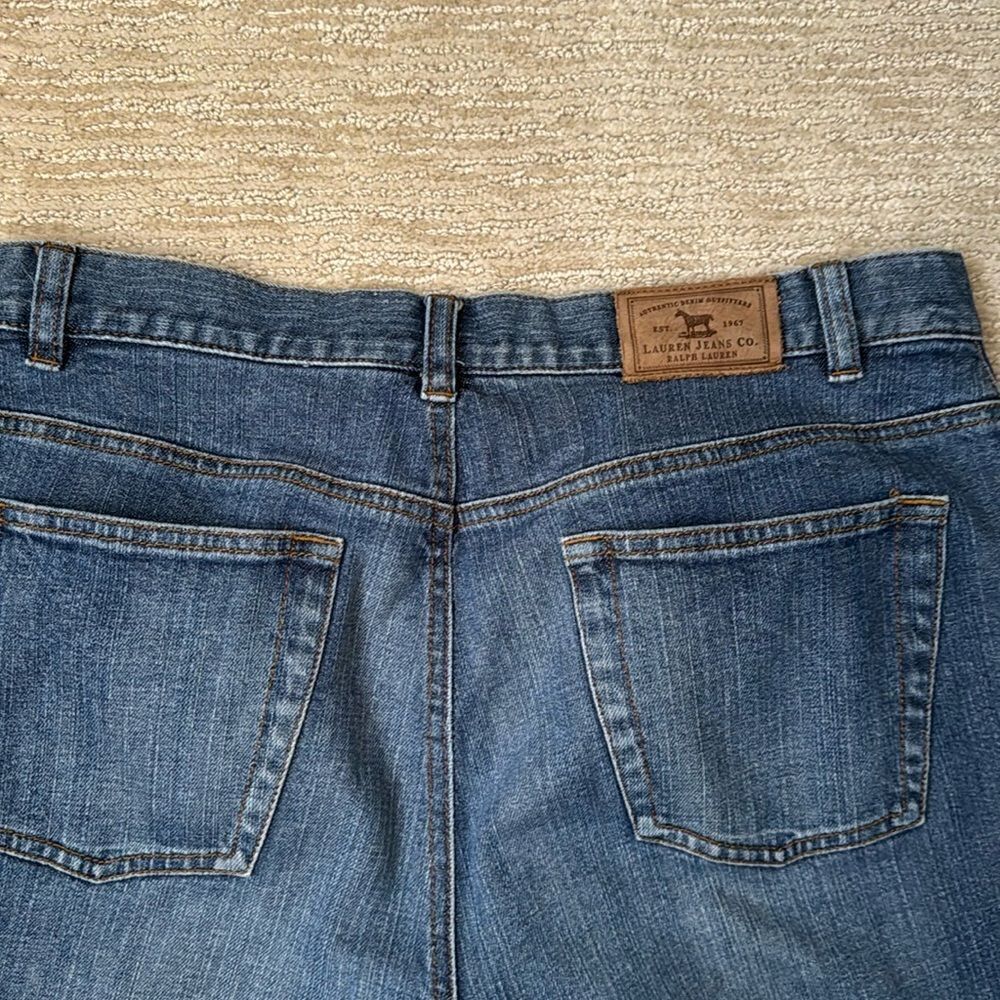 Lauren Jeans Company Straight Leg Jeans, Size 6 - Picture 10 of 10